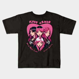 K-Pop Craze Kids T-Shirt